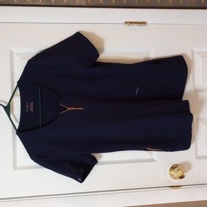 Jaanuu navy blue scrub top